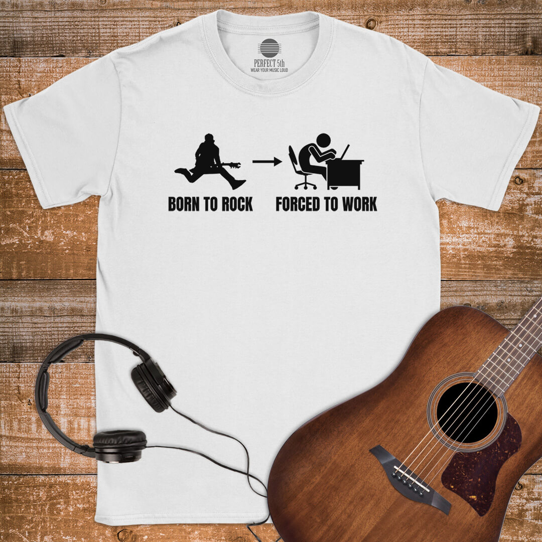 BORN TO WORK T-SHIRT