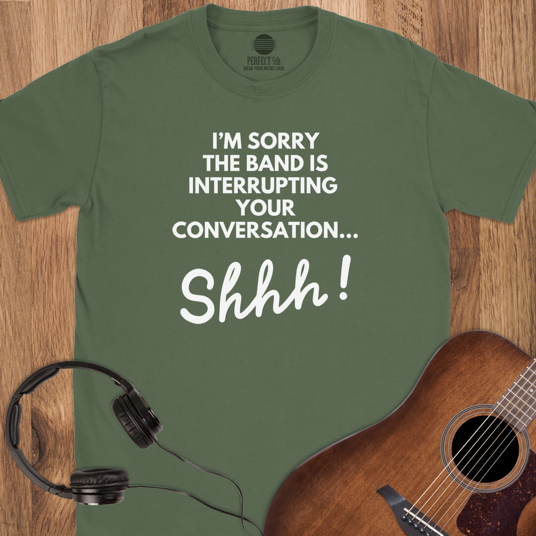 Band First Shhh T-Shirt