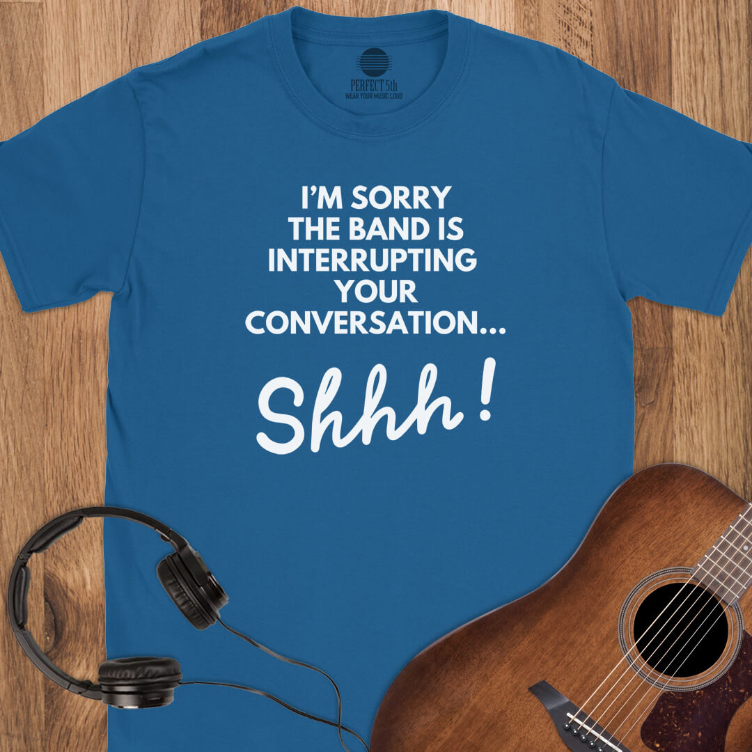 Band First Shhh T-Shirt