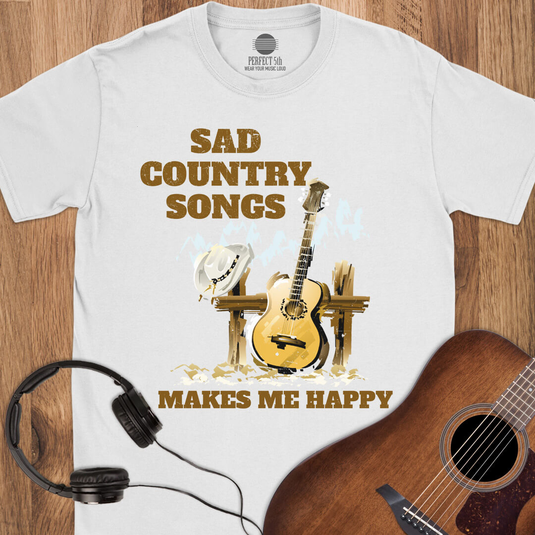 Broken Strings, Happy Heart T-Shirt