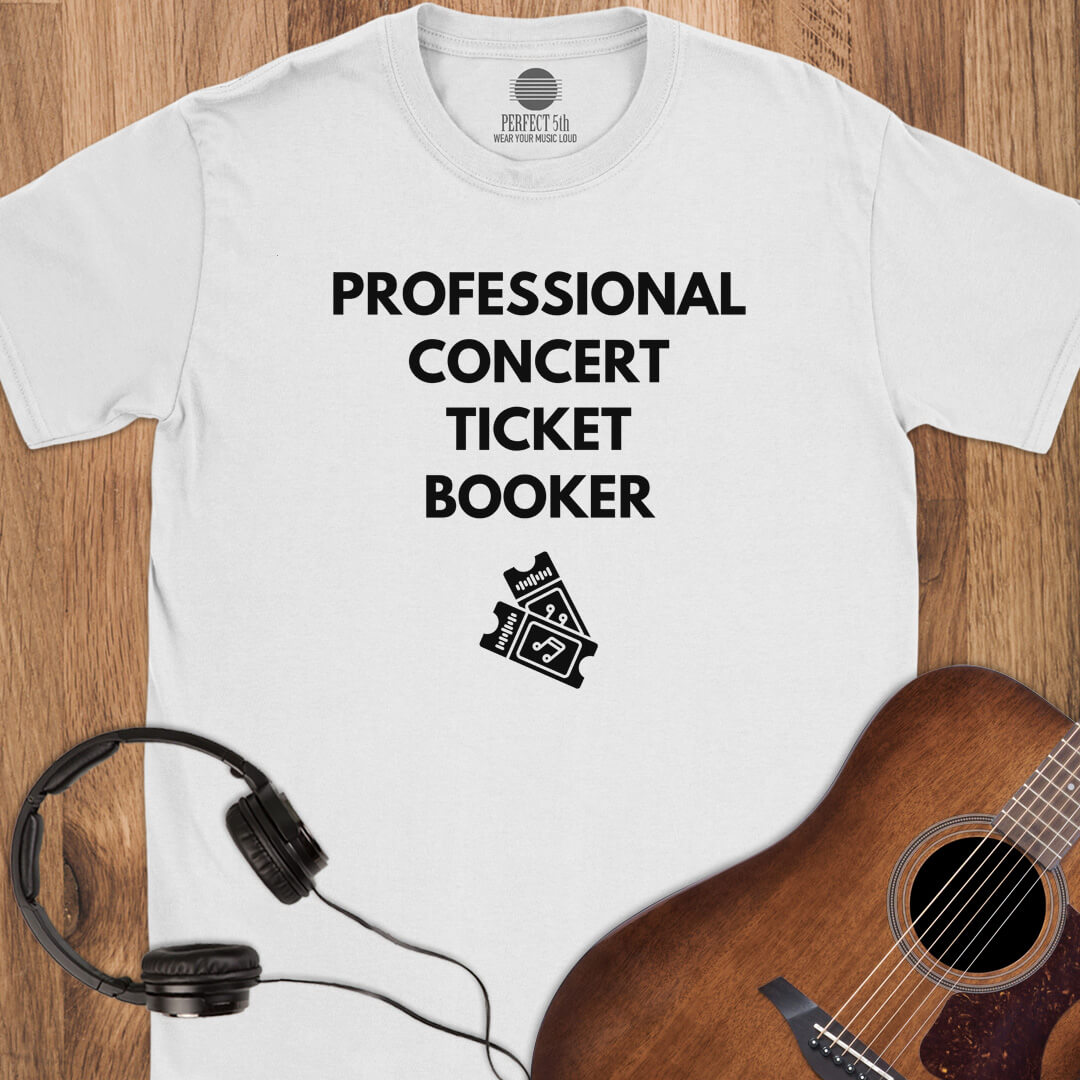 Concert Ticket Booker T-Shirt