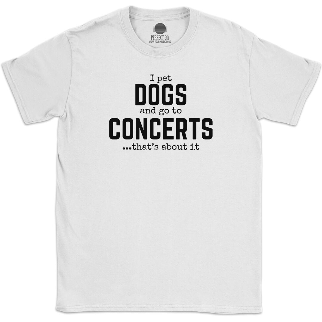 DOGS & CONCERTS T-SHIRT