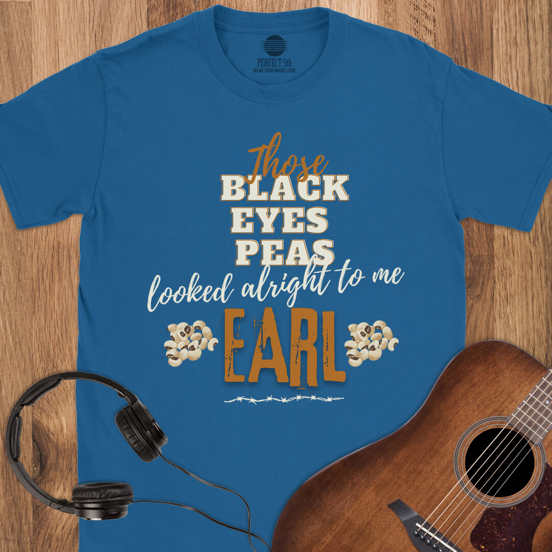 Earl’s Black Eyed Peas T-Shirt