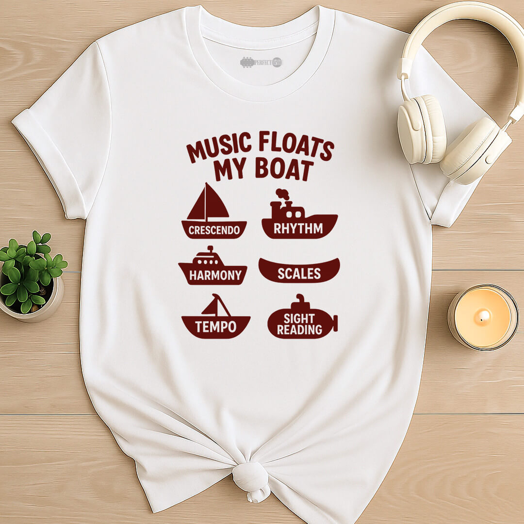 Musical Boats T-Shirt
