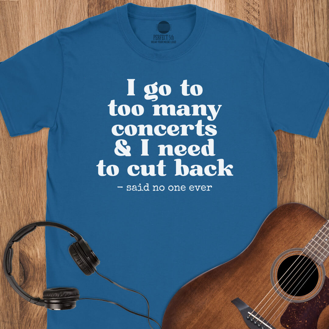 Never Cut Concerts T-Shirt