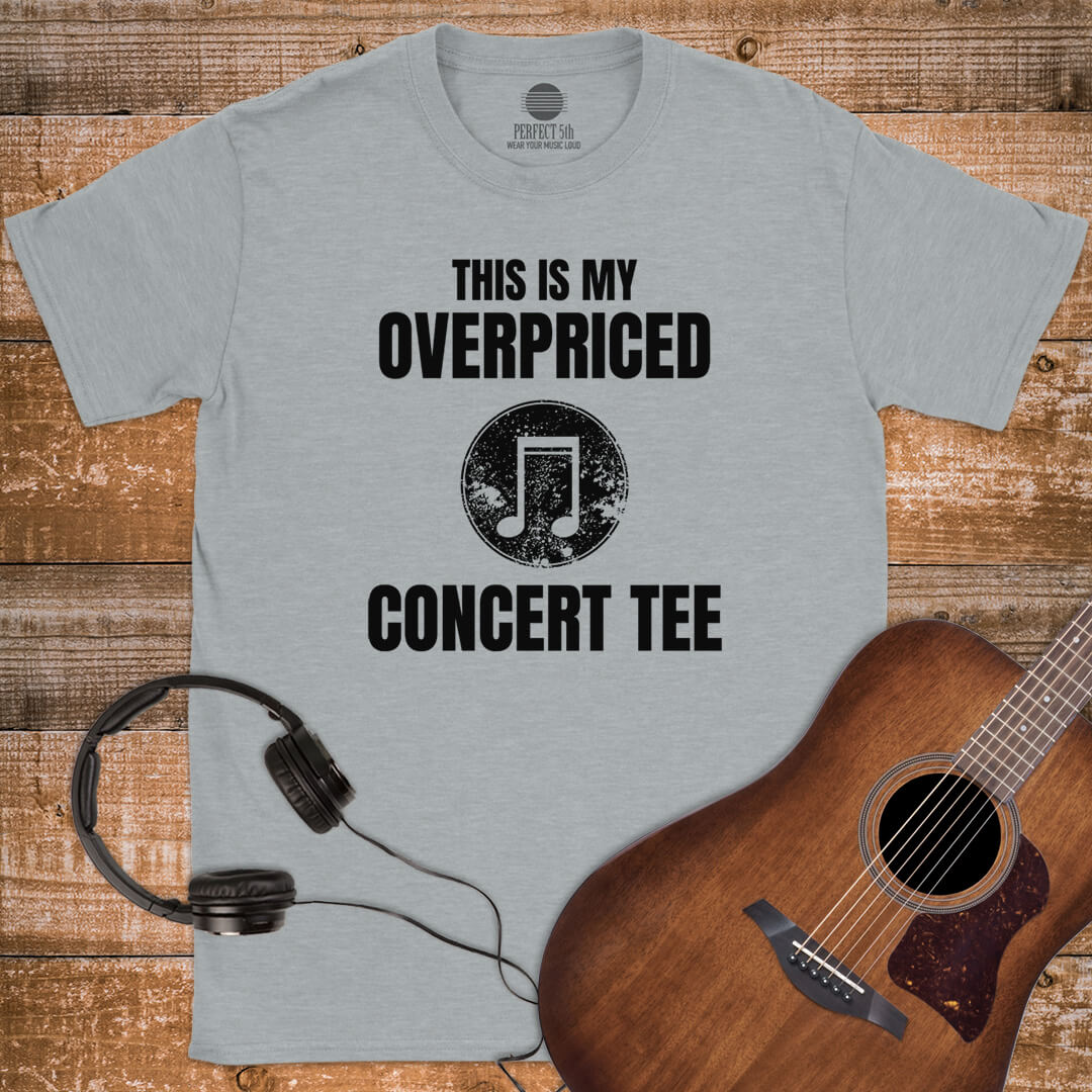 OVERPRICED CONCERT TEE T-SHIRT