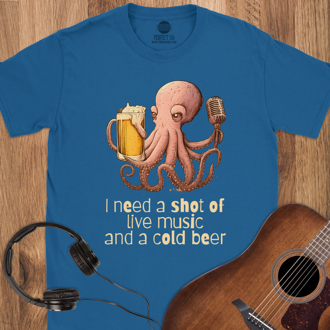 Octo-Jams & Brews T-Shirt