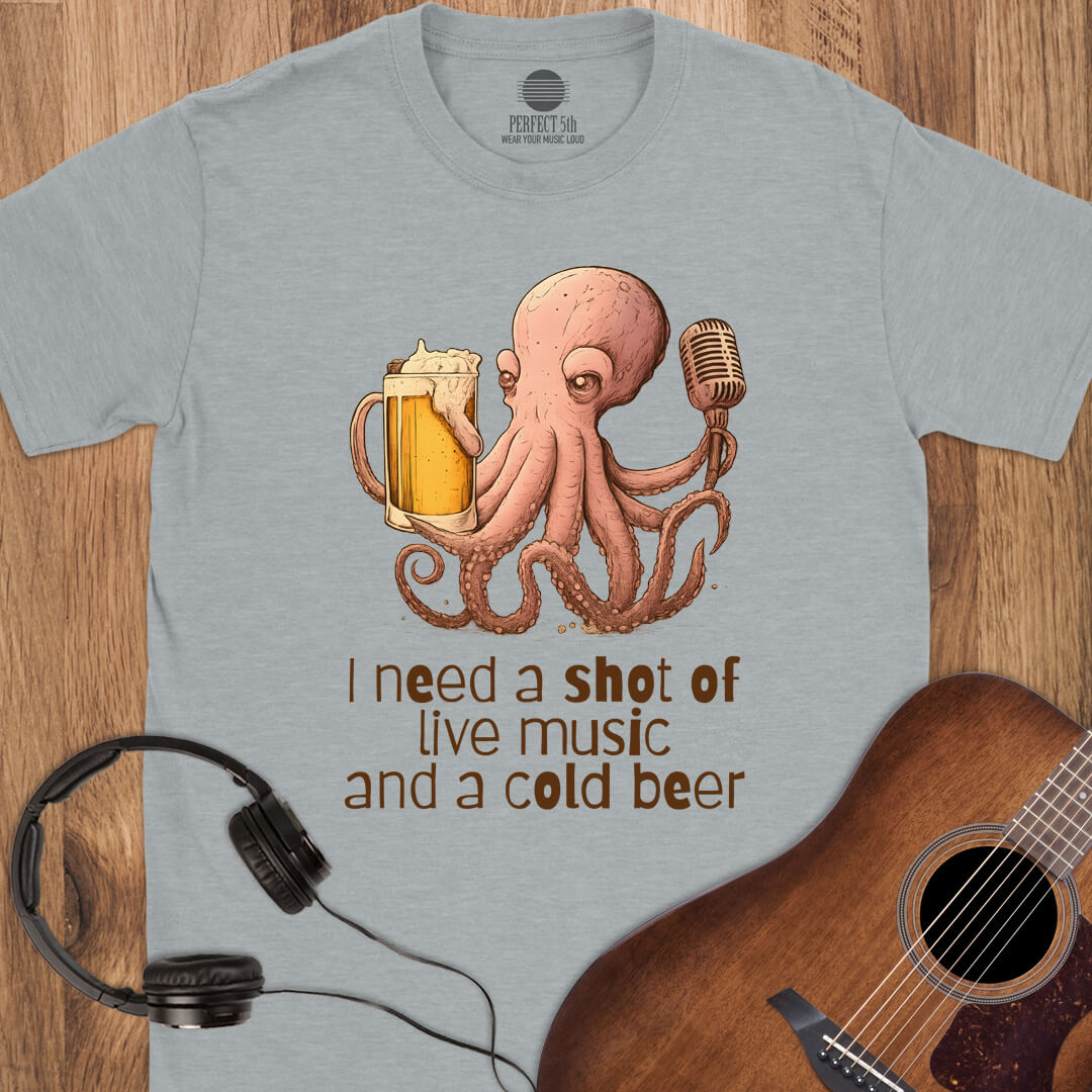 Octo-Jams & Brews T-Shirt
