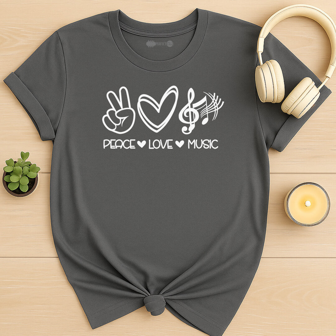 Peace Love Music T-Shirt