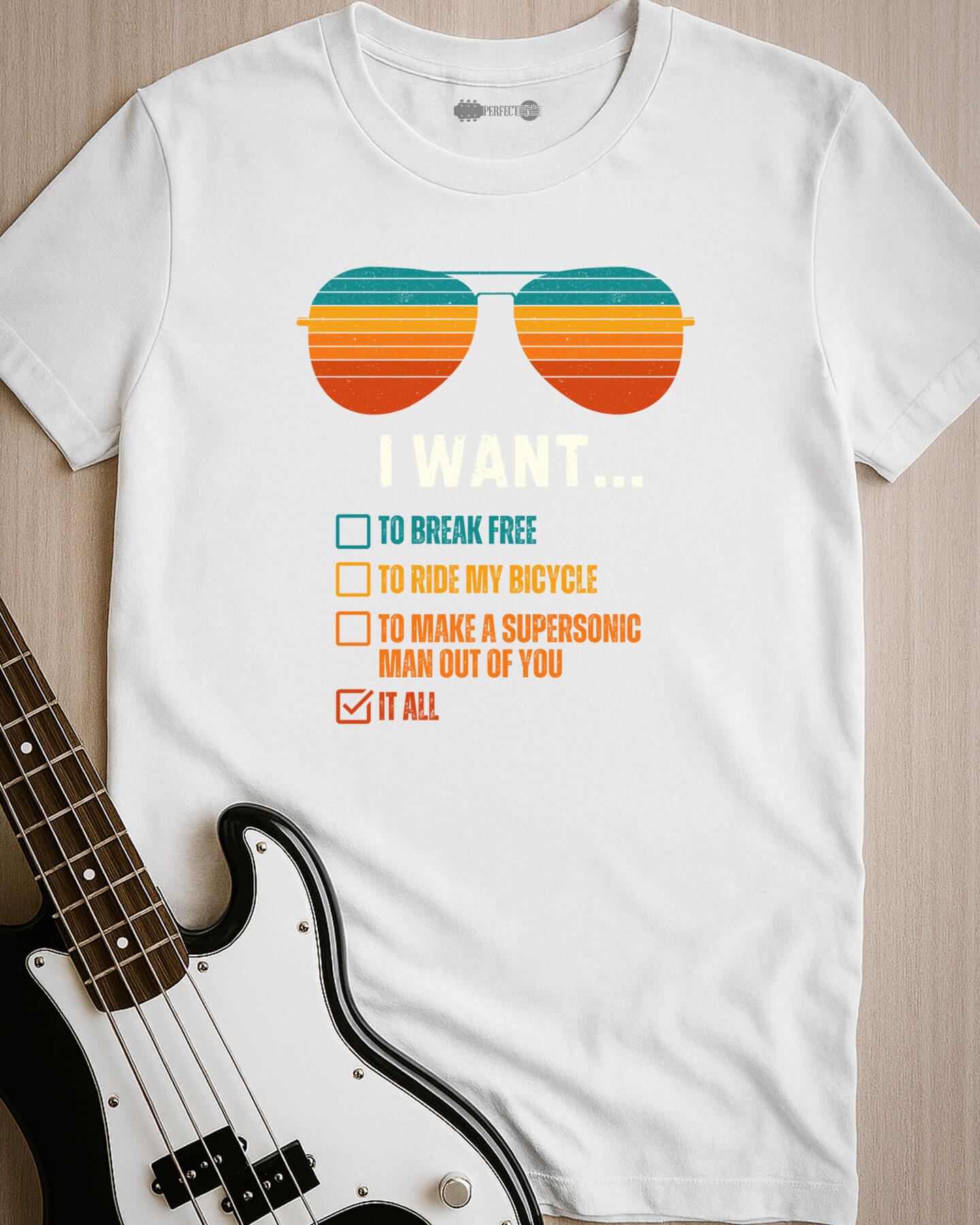 Queen's Checklist T-Shirt