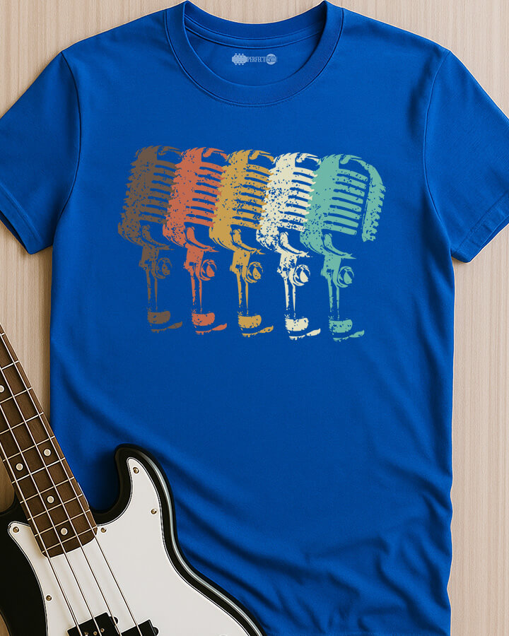 Retro Mic Vibes T-Shirt