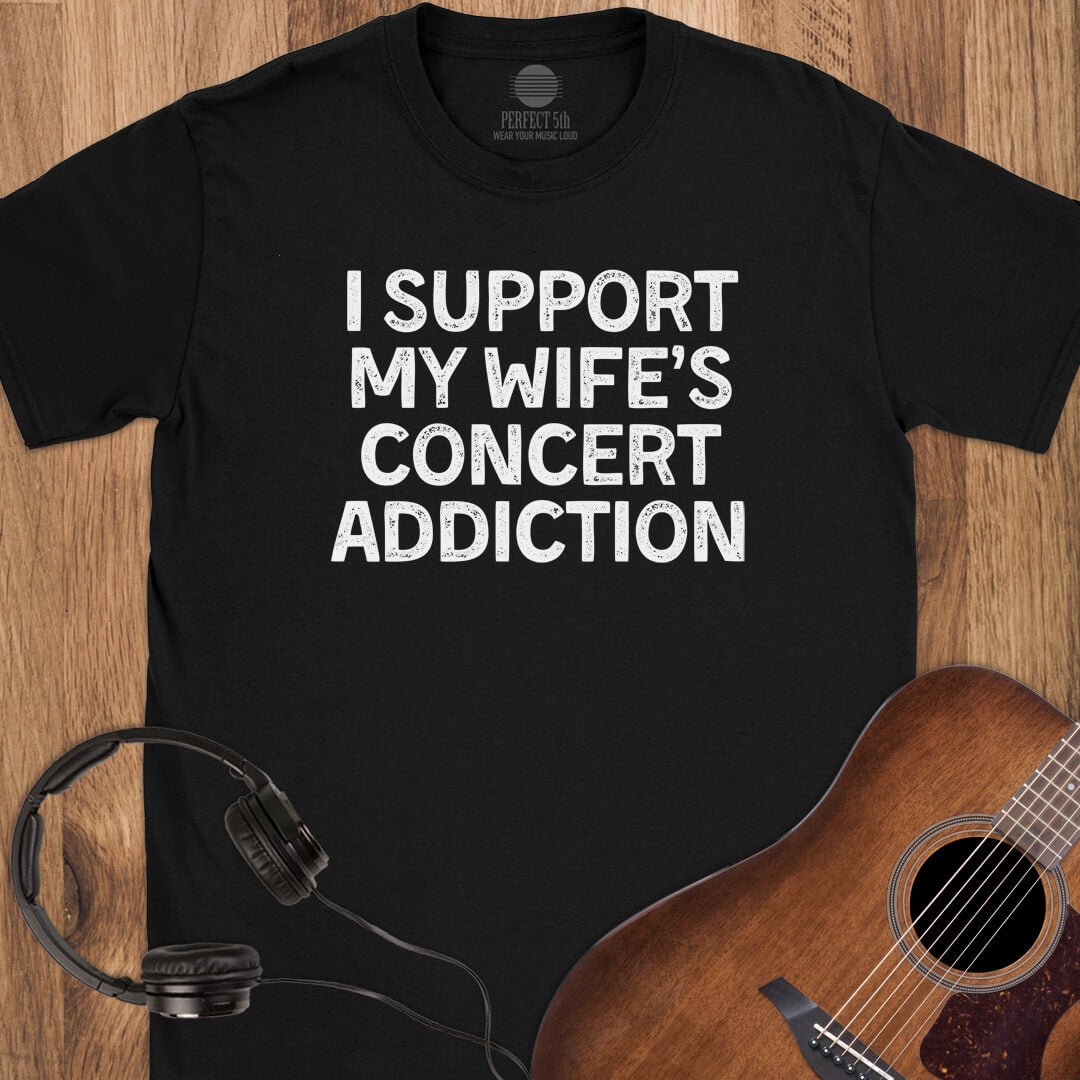 Wife Concert Support T-Shirt