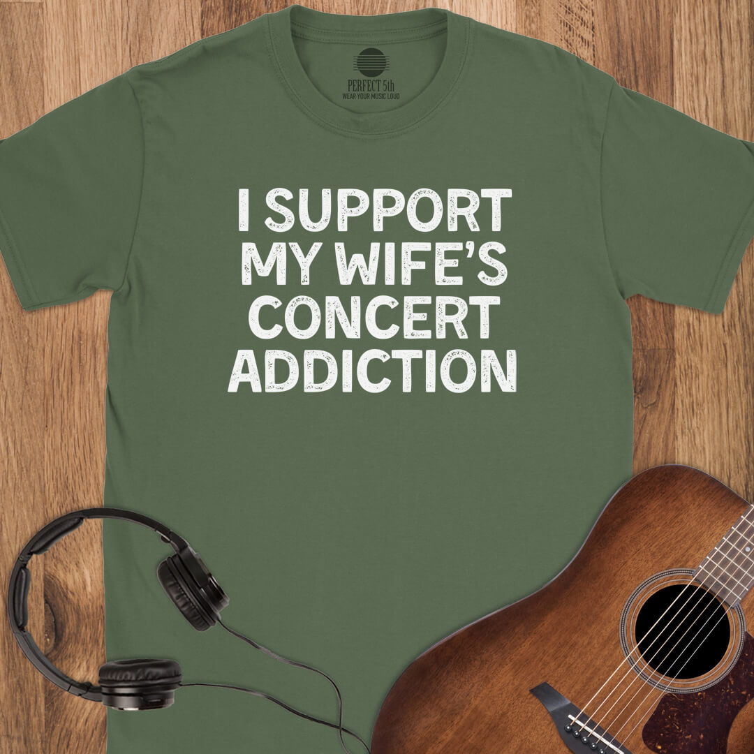 Wife Concert Support T-Shirt