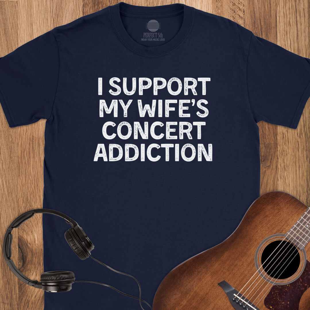 Wife Concert Support T-Shirt