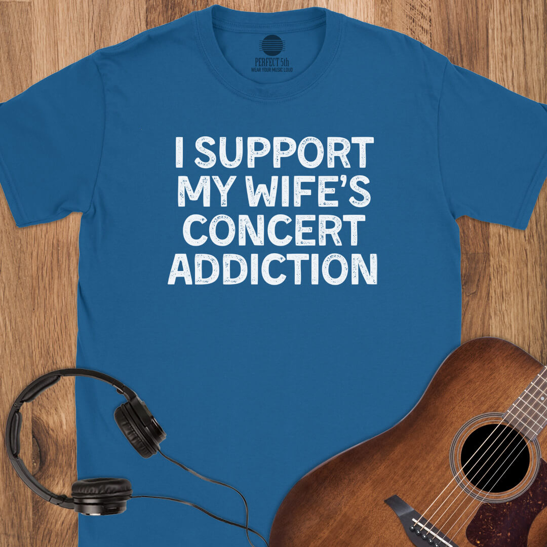 Wife Concert Support T-Shirt