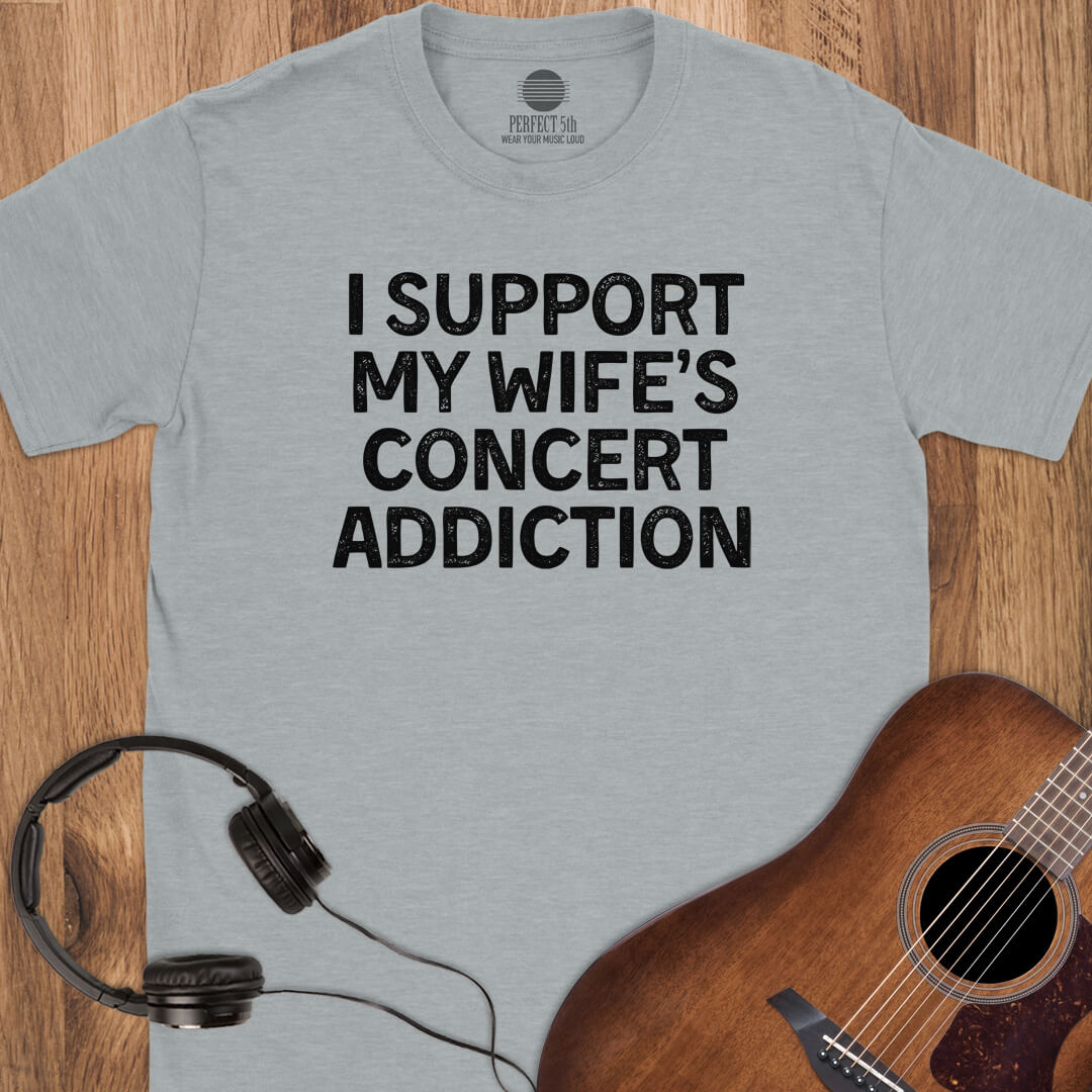 Wife Concert Support T-Shirt