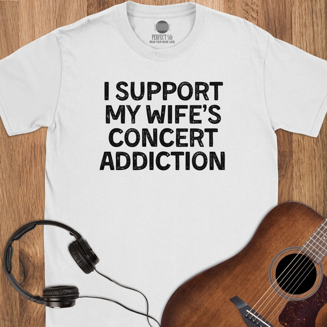 Wife Concert Support T-Shirt