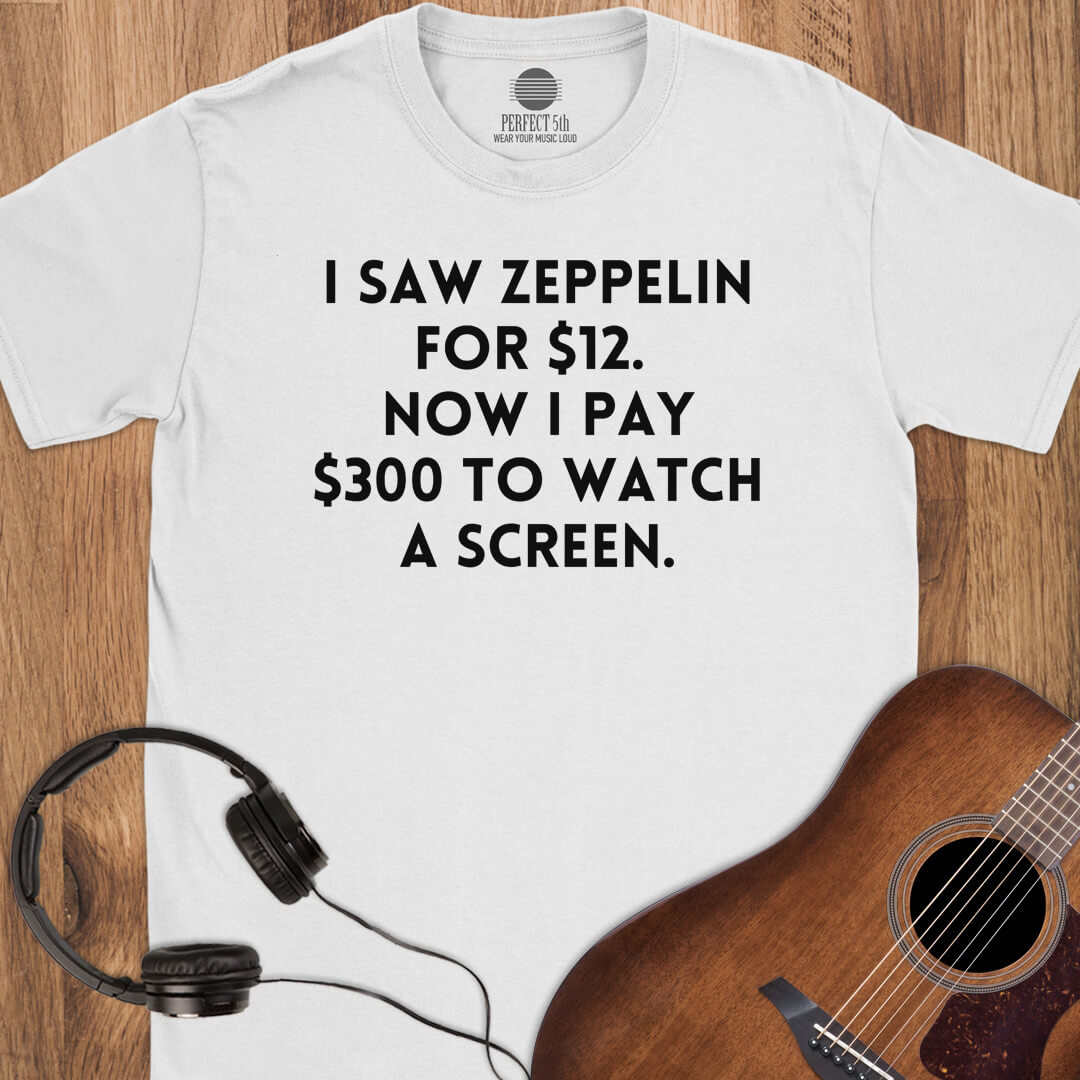 Zeppelin to Screens T-Shirt