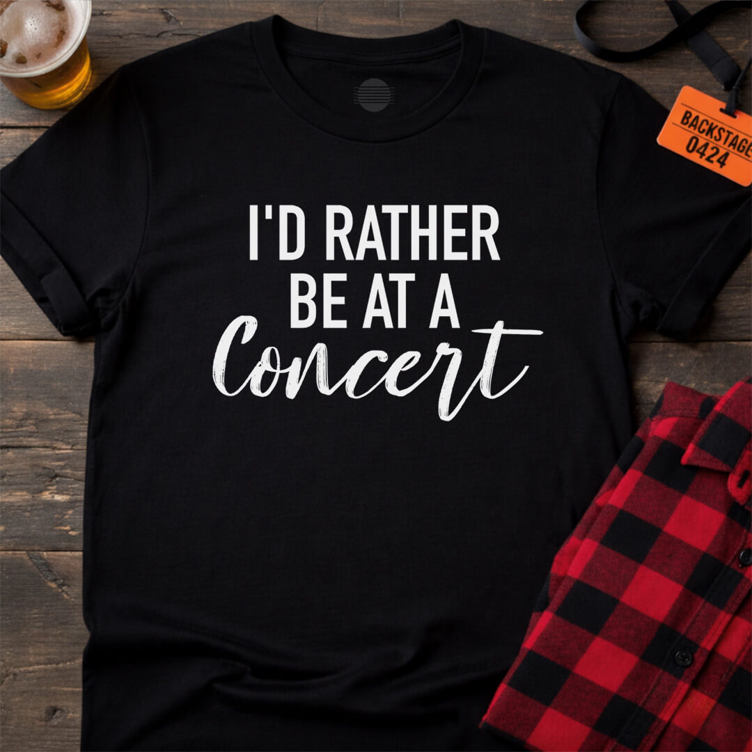 Concert Over Everything T-Shirt