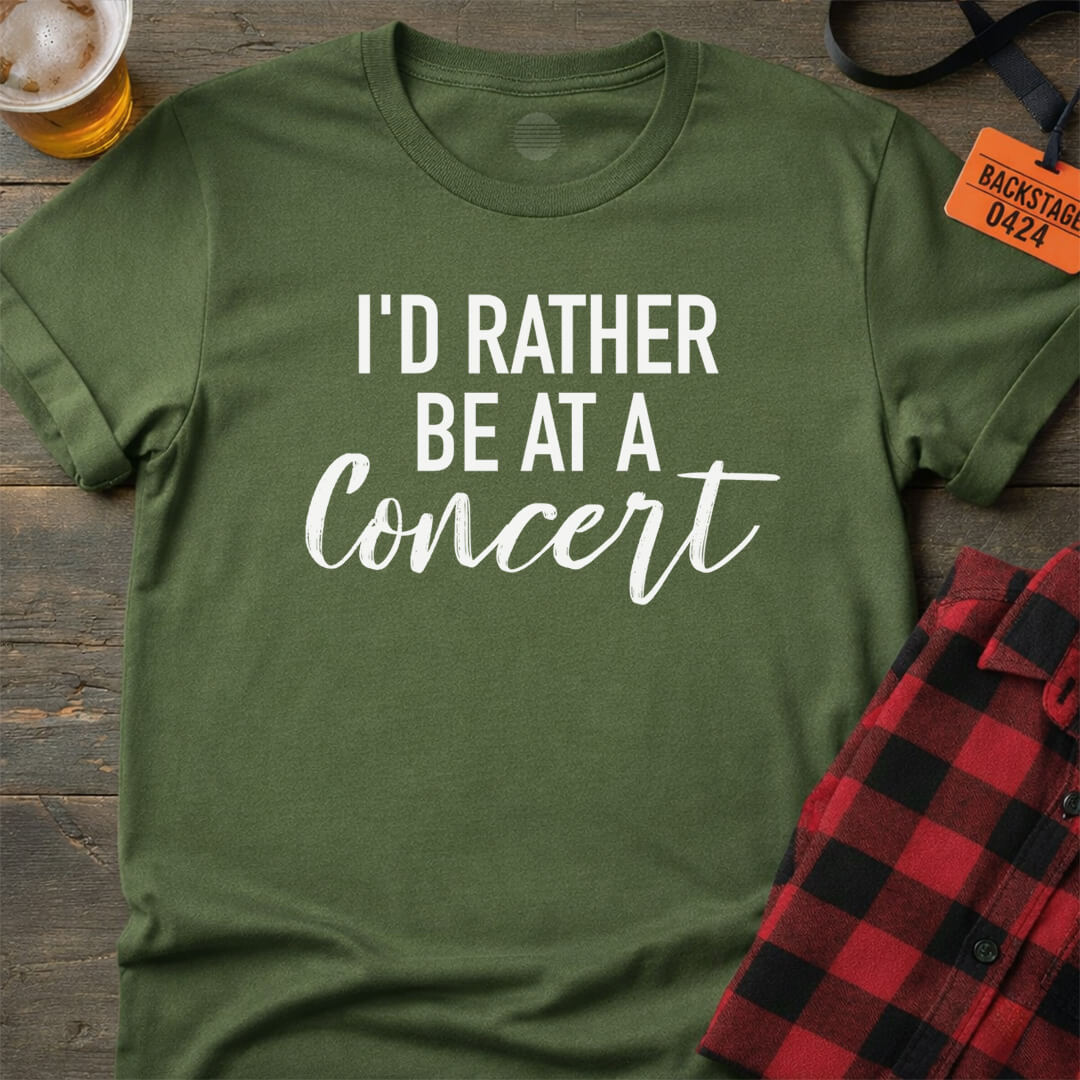 Concert Over Everything T-Shirt