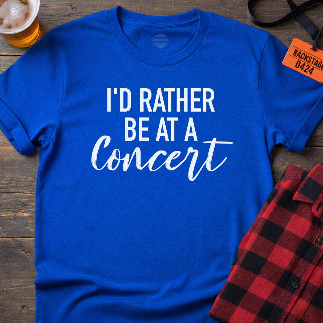 Concert Over Everything T-Shirt