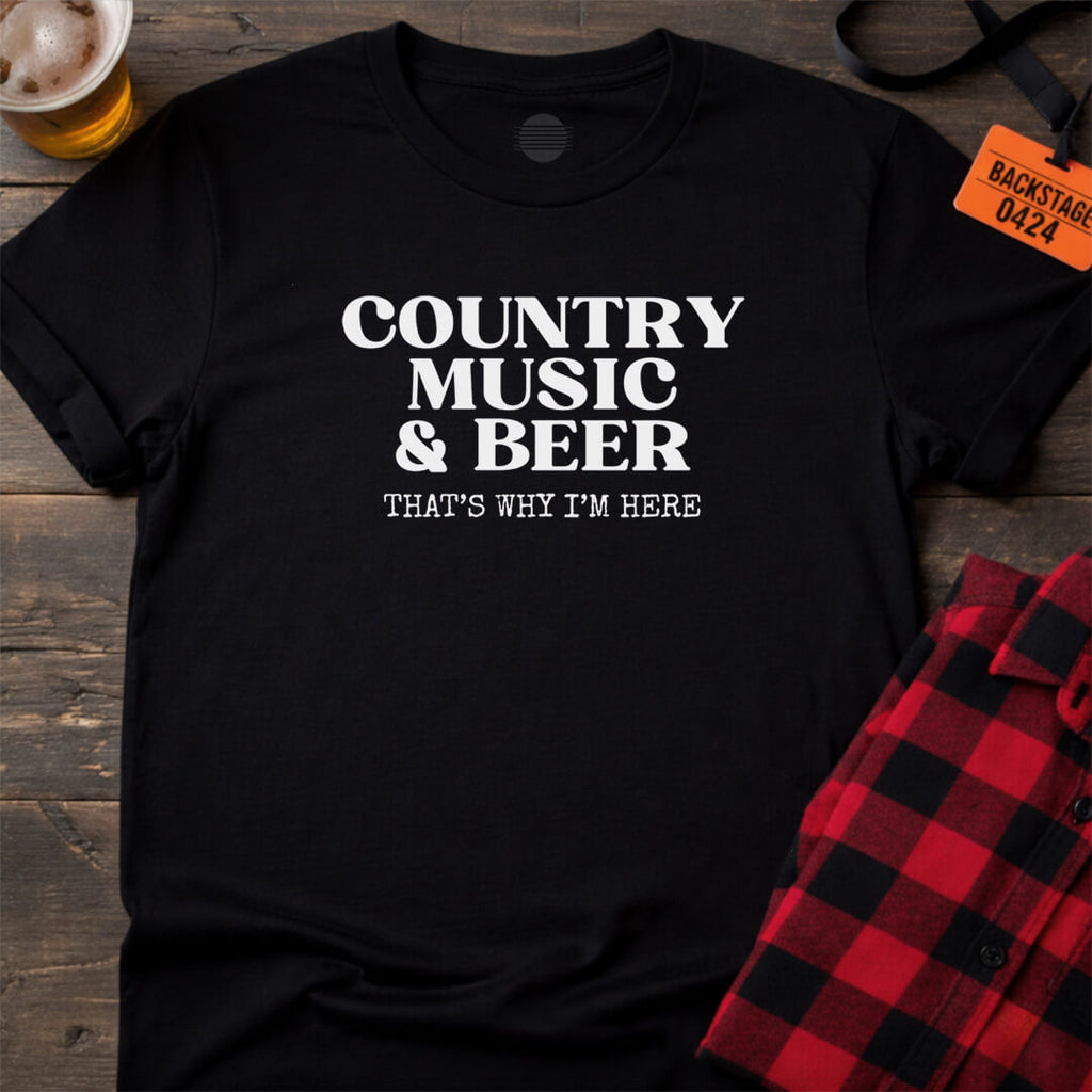 Country Music Beer Life T-Shirt
