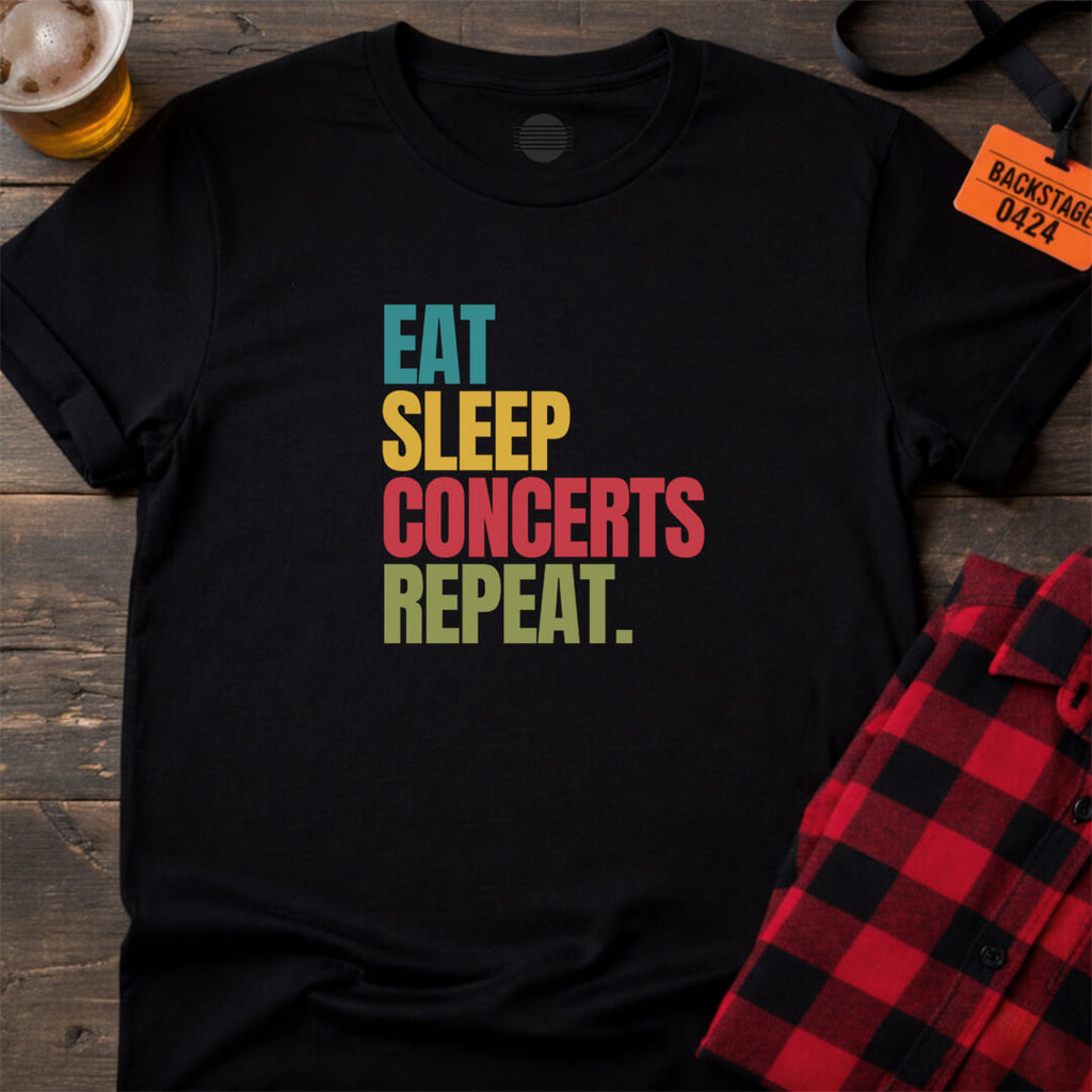 Eat Sleep Concerts T-Shirt