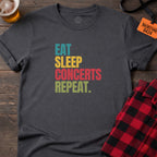 Eat Sleep Concerts T-Shirt