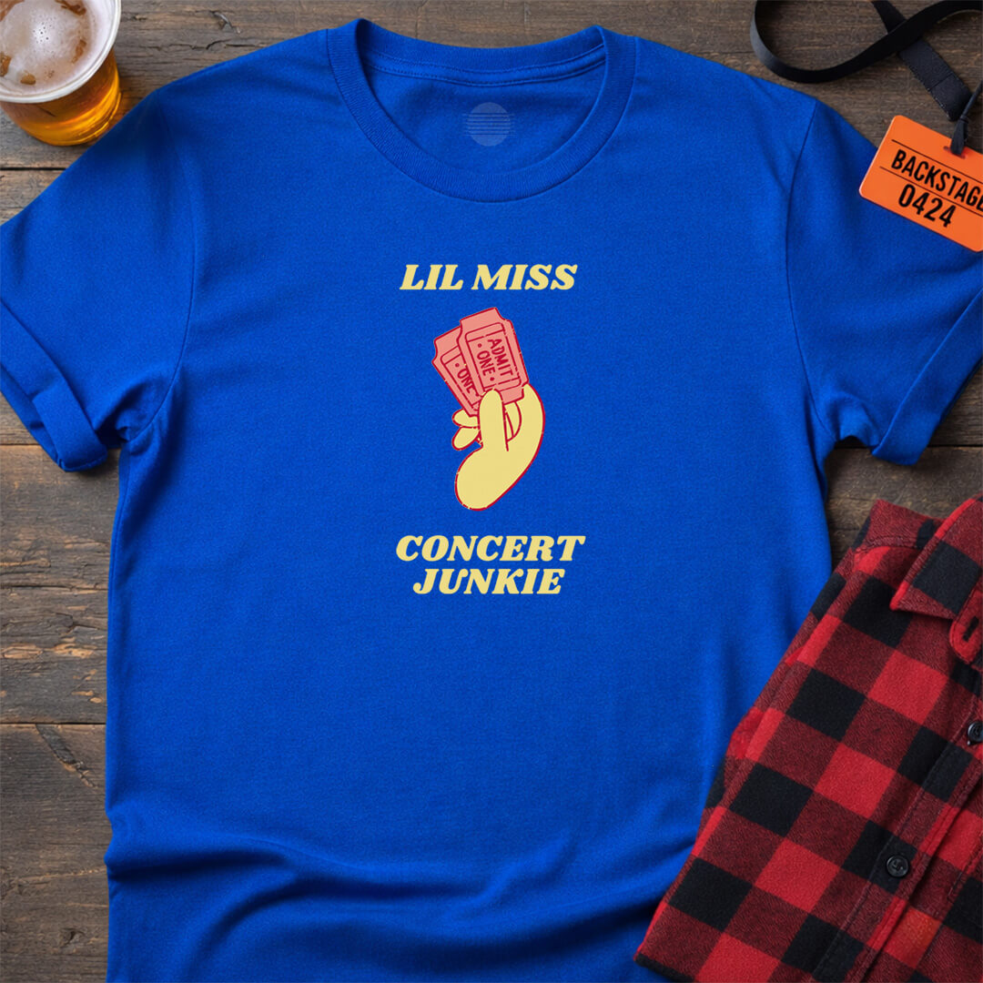 Lil Miss Concert Junkie T-Shirt