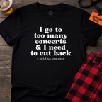 Never Cut Concerts T-Shirt