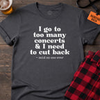 Never Cut Concerts T-Shirt