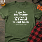 Never Cut Concerts T-Shirt