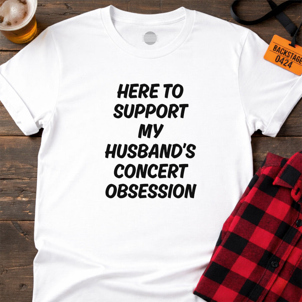 Husband's Concert Crew T-Shirt