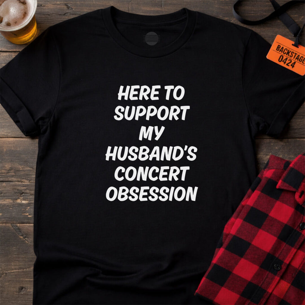Husband's Concert Crew T-Shirt
