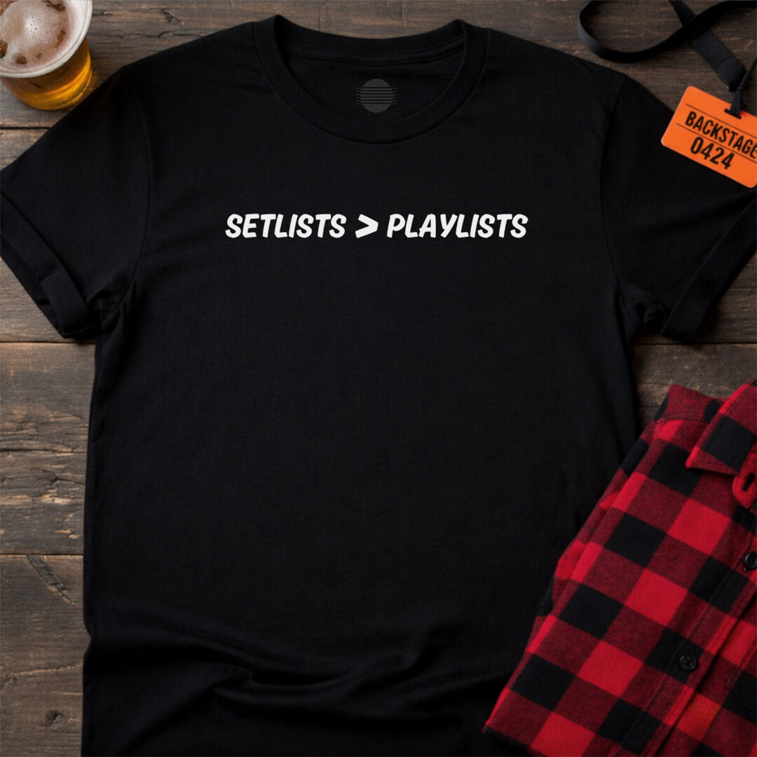 Setlist Wins T-Shirt