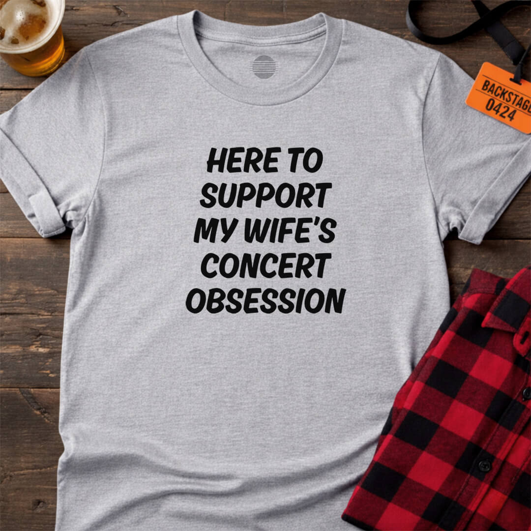 Wife's Concert Crew T-Shirt