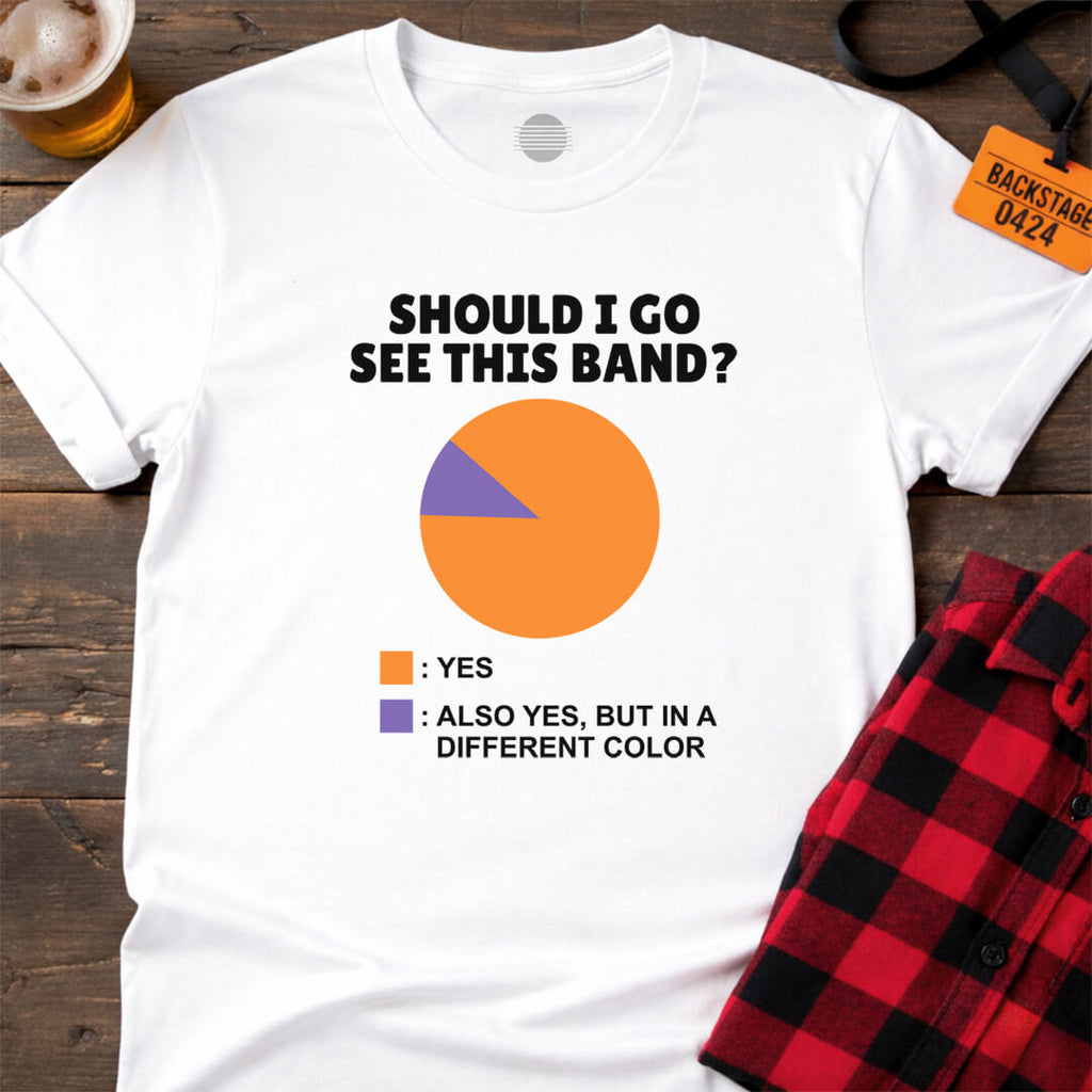 BAND DECISION CHART T-SHIRT