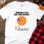 BAND DECISION CHART T-SHIRT