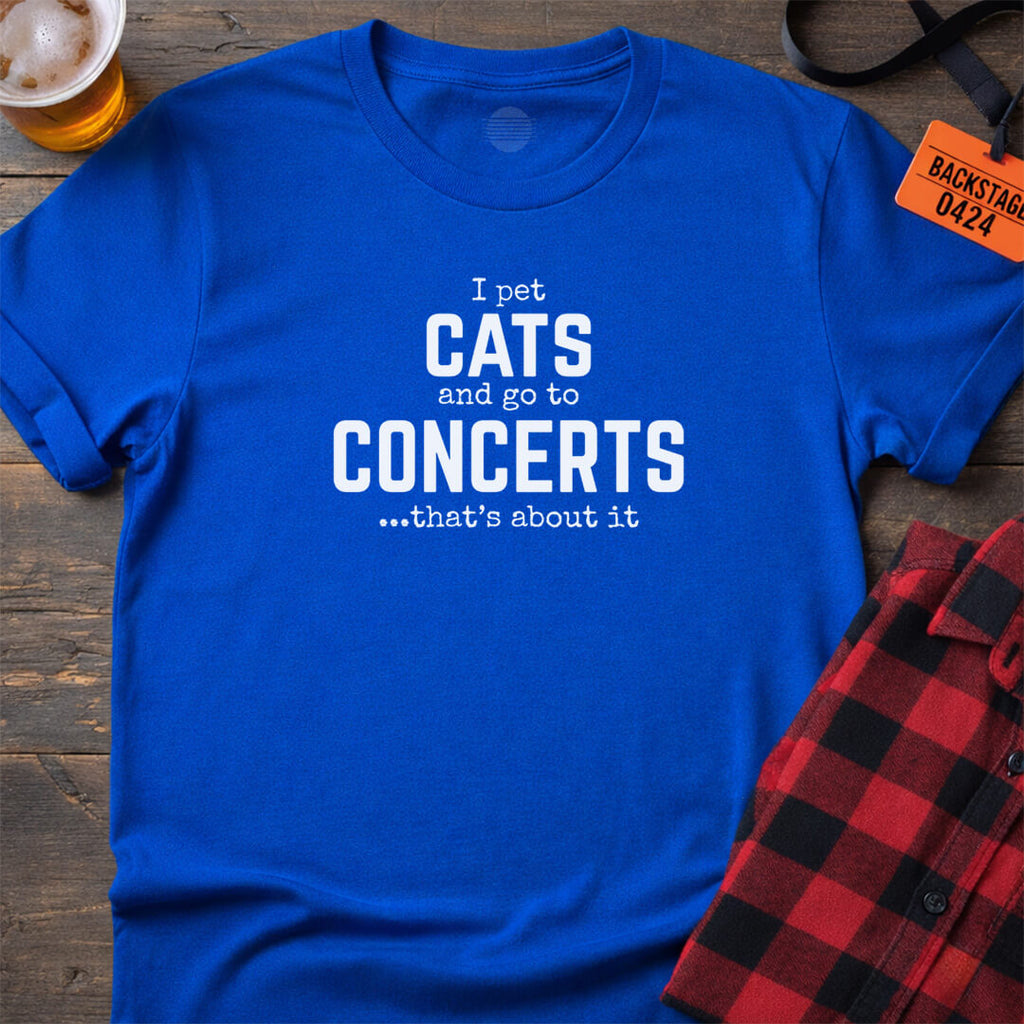 CATS & CONCERTS T-SHIRT