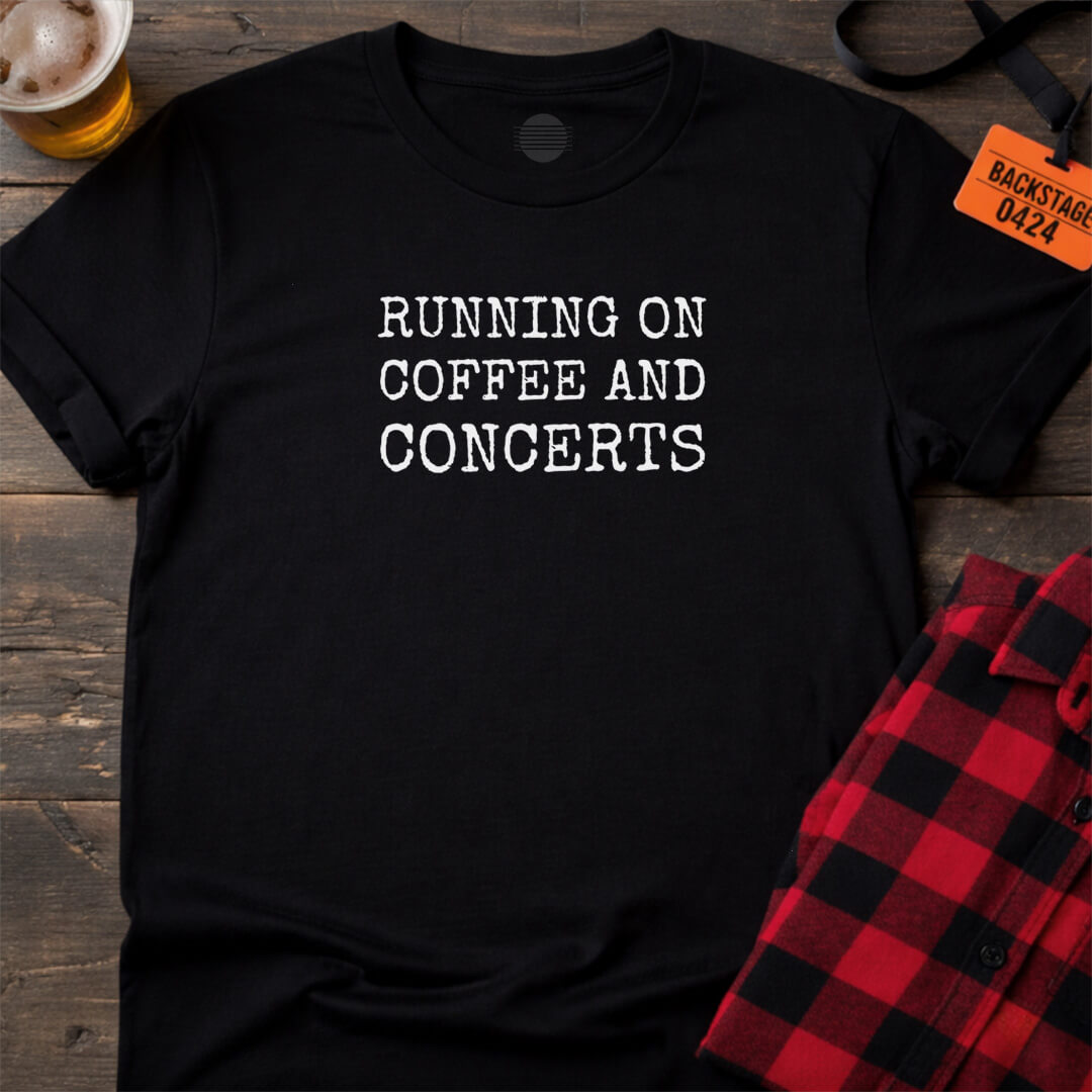 COFFEE & CONCERTS T-SHIRT