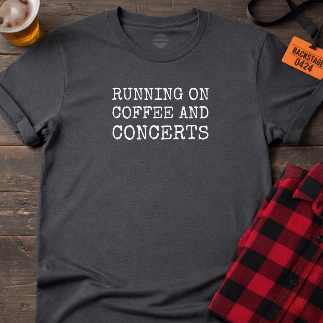 COFFEE & CONCERTS T-SHIRT