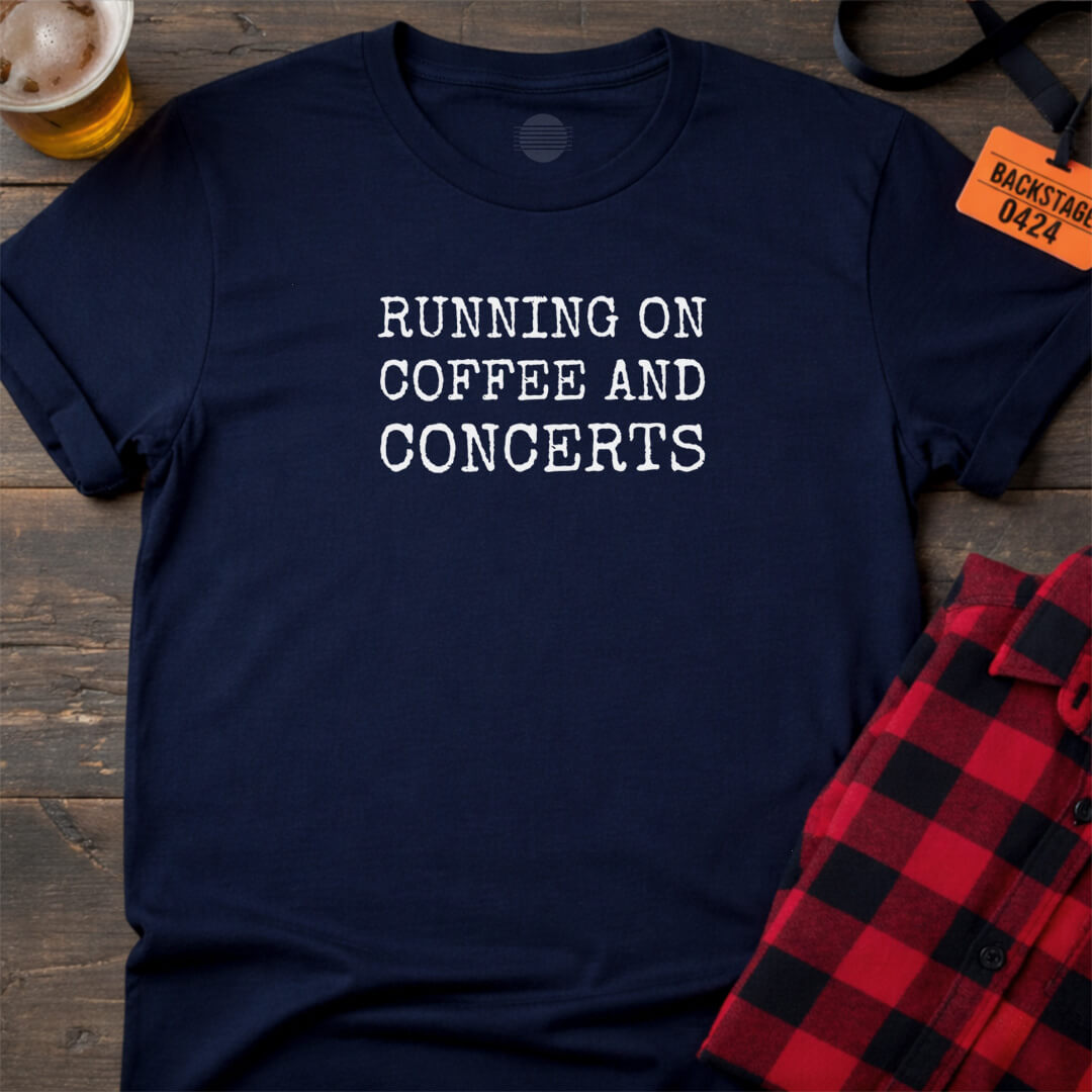 COFFEE & CONCERTS T-SHIRT