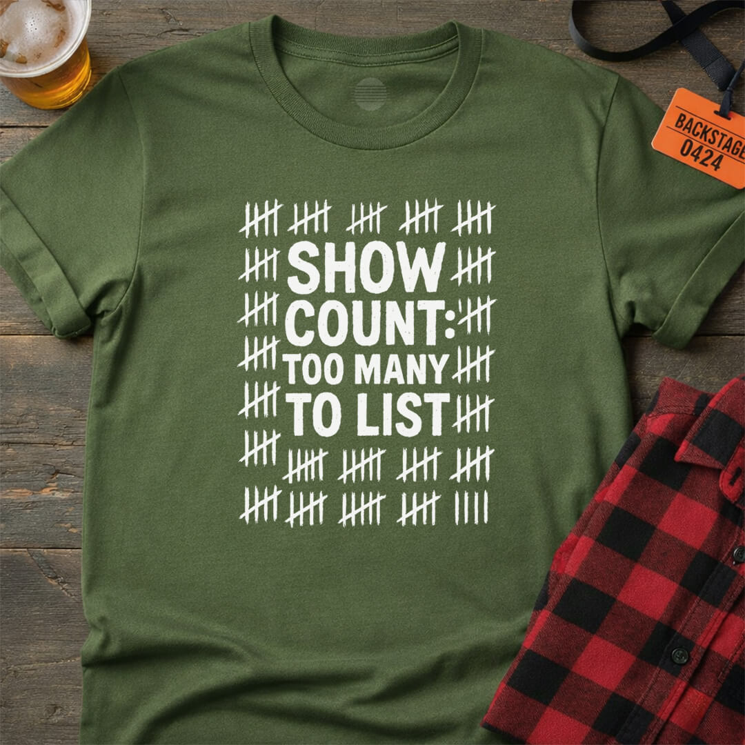 SHOW COUNT T-SHIRT