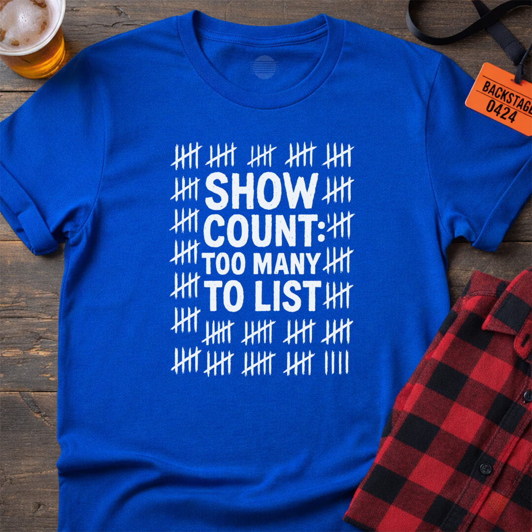 SHOW COUNT T-SHIRT