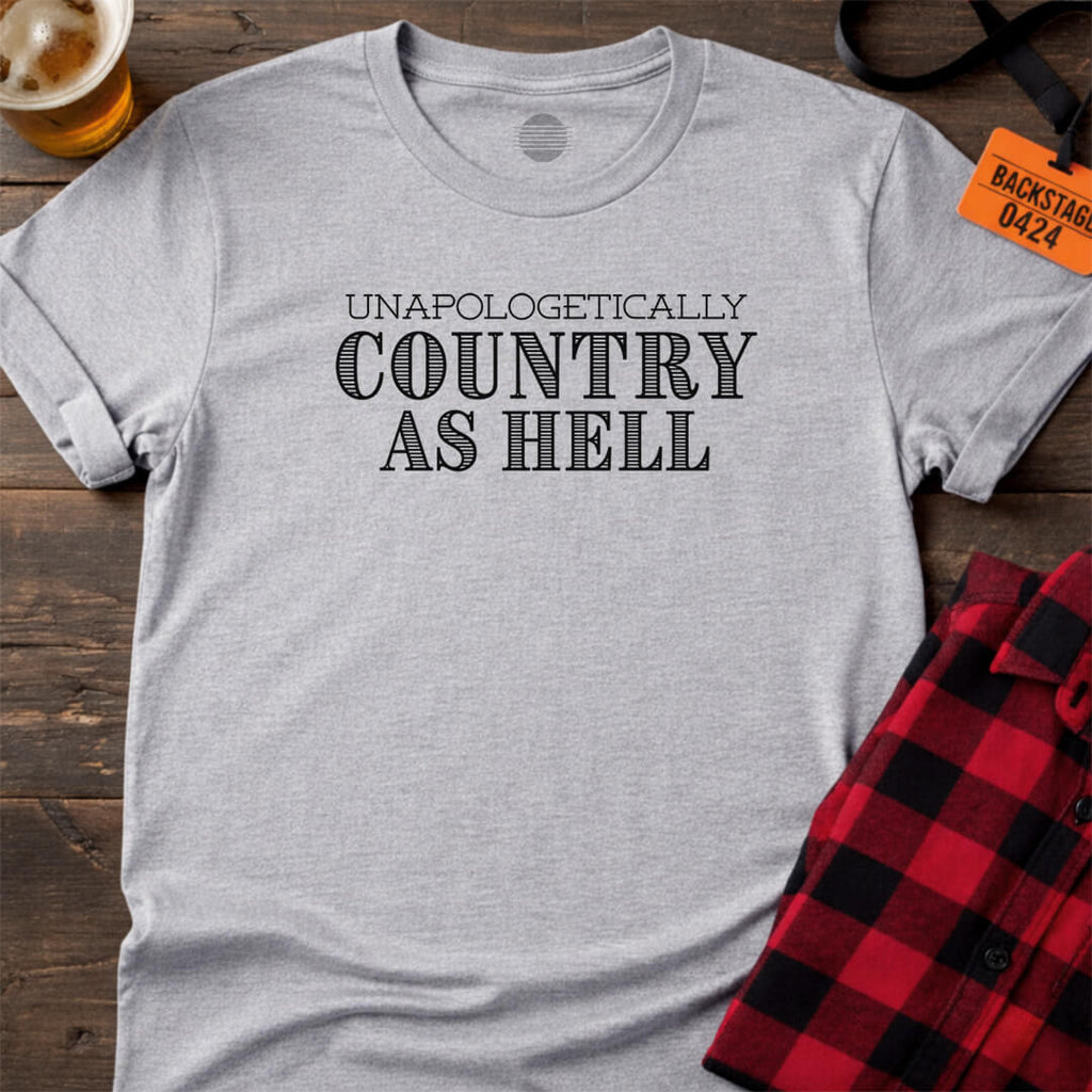 COUNTRY AND PROUD T-SHIRT