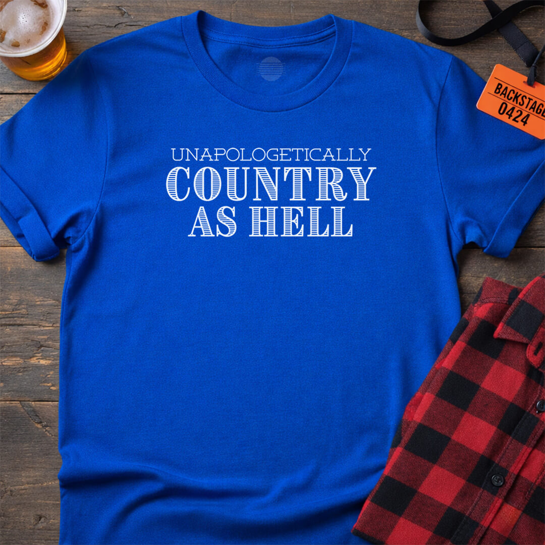 COUNTRY AND PROUD T-SHIRT