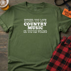 COUNTRY OR WRONG T-SHIRT