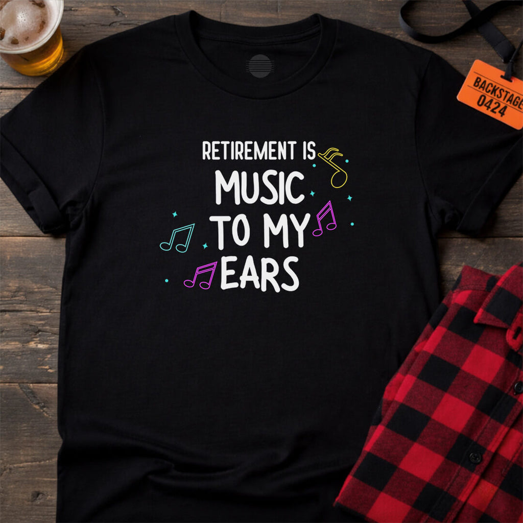 RETIRED IN RHYTHM T-SHIRT