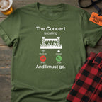 THE CONCERT IS CALLING T-SHIRT
