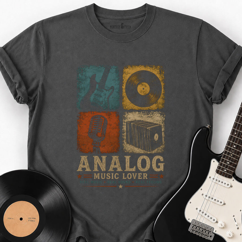 ANALOG MUSIC LOVER T-SHIRT